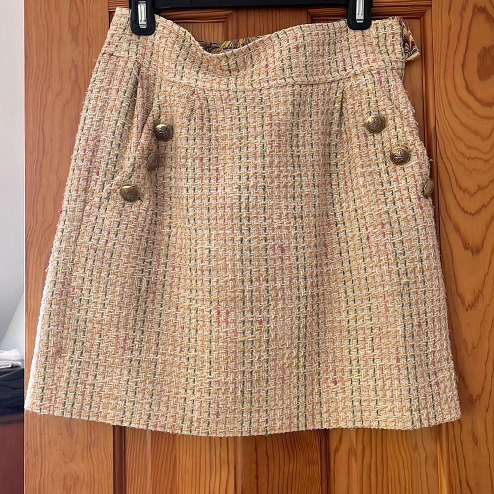 Anthropologie Retro Mini Skirt